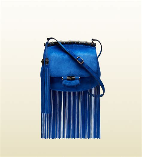 gucci nouveau fringe suede shoulder bag|gucci double g shoulder bag.